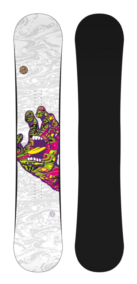 Santa Cruz Spill Hand Black Base: парк с культовой графикой #1