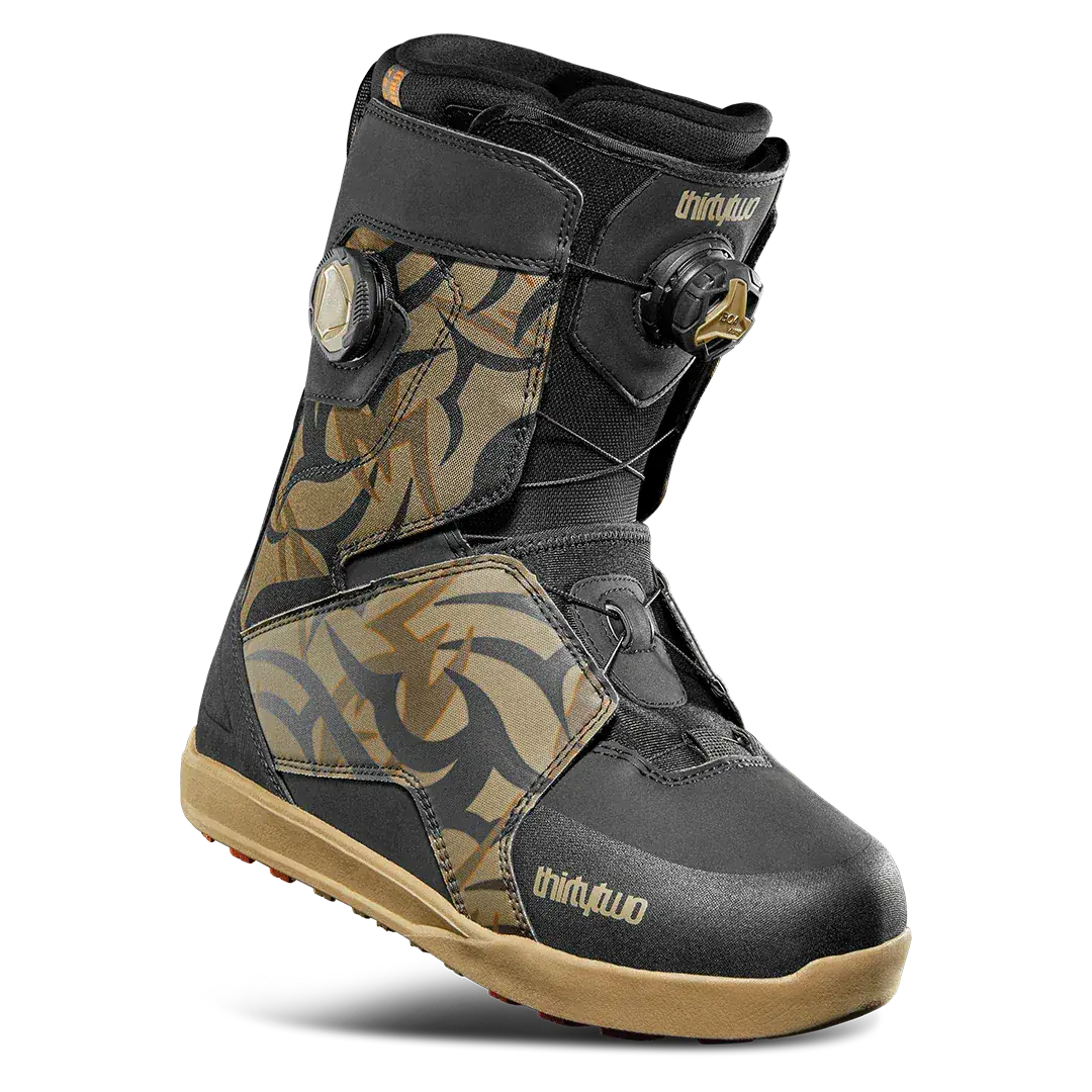 Ботинки ThirtyTwo Lashed Double BOA x Corduroy Black/Print сезон 25/26 #1