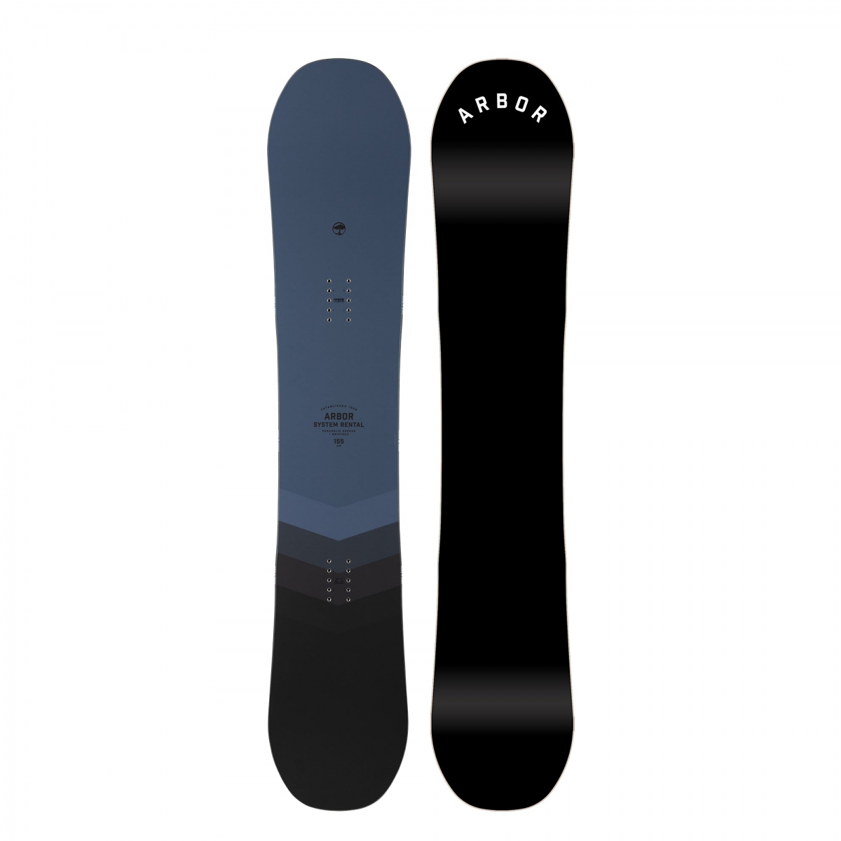 Arbor System Blue 25-26: мужская доска с рокером для Burton Channel #1