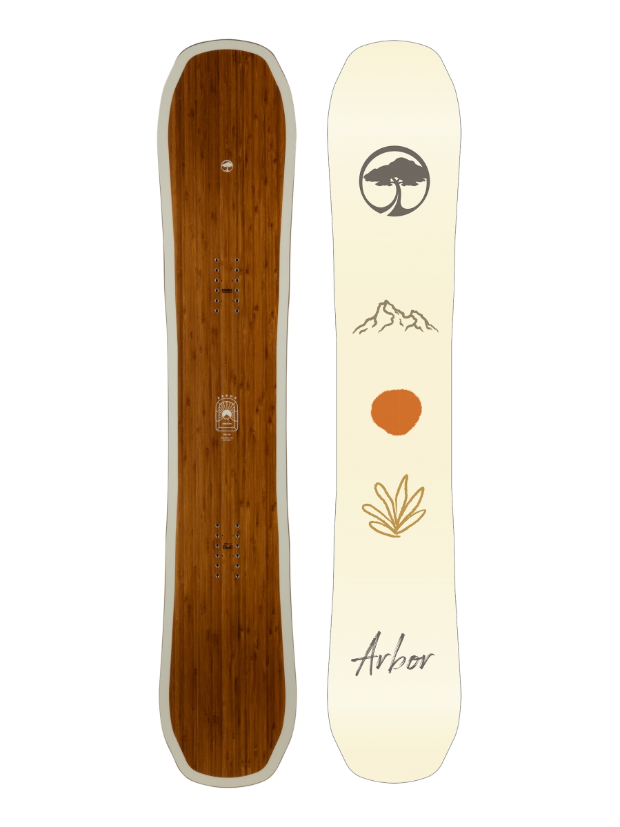 Arbor Swoon Rocker 25-26: женская all-mountain доска со спечённым скользяком #1