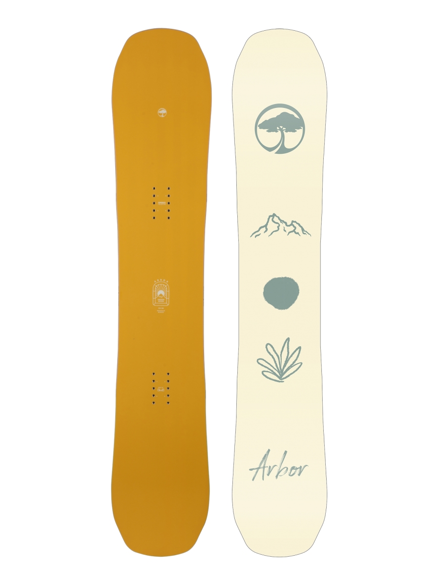 Arbor Swoon Decon 25-26: женская all-mountain доска с System Rocker #1